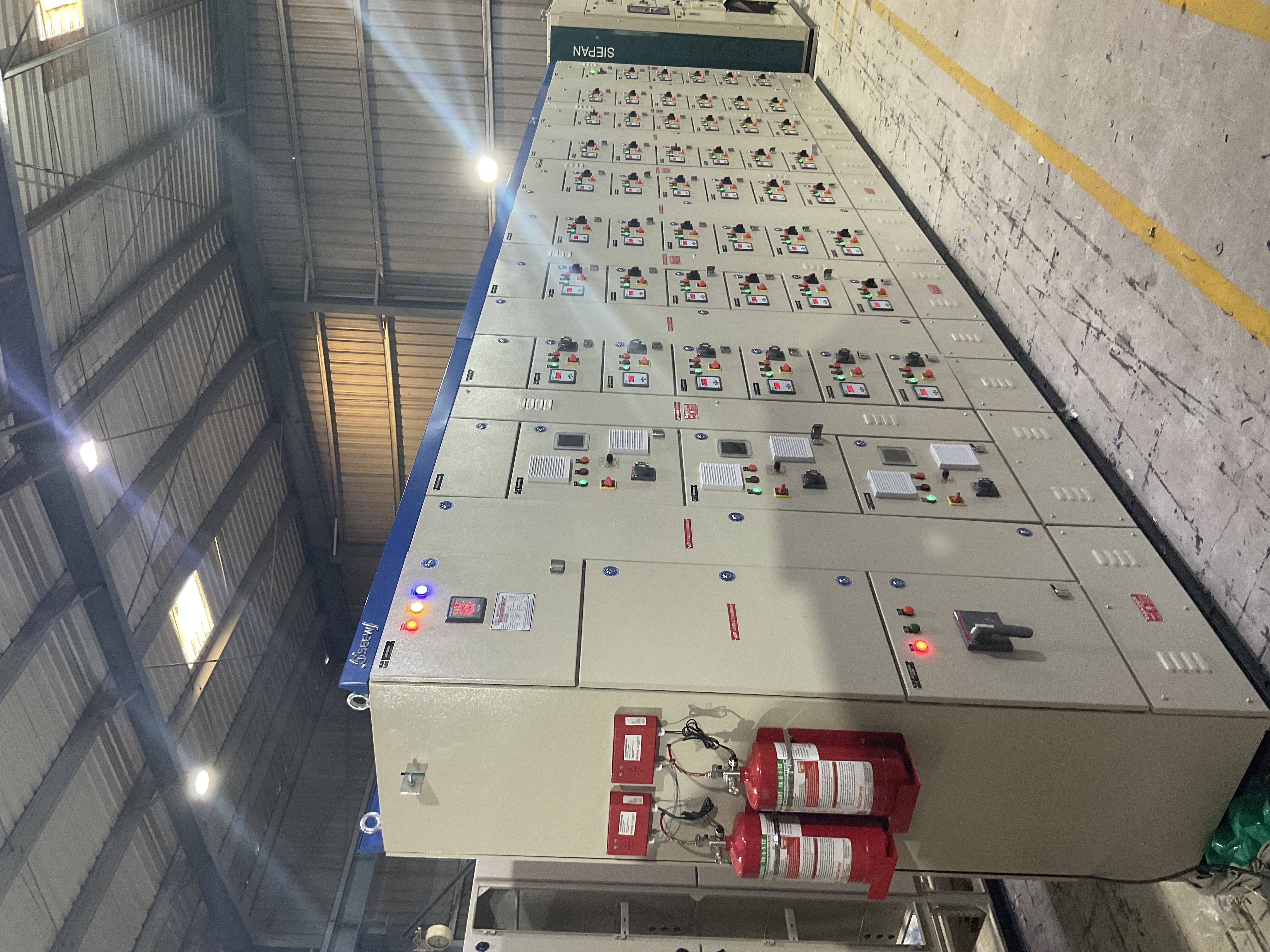 MCC Panel With Fire Supration System Panel